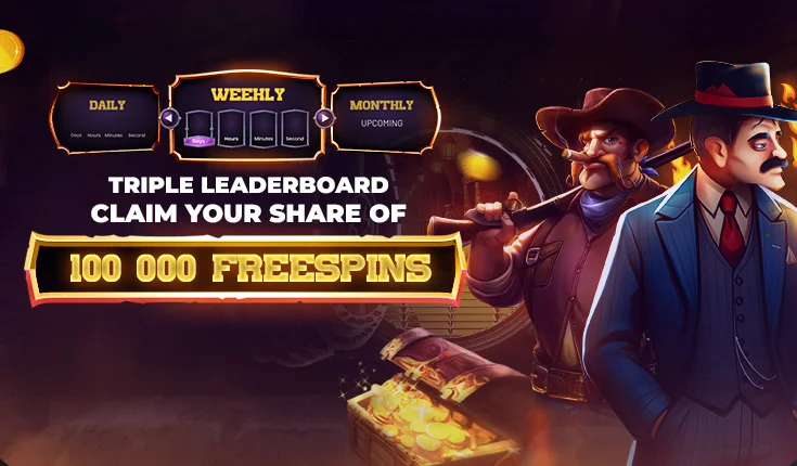 Triple leaderboard 100k freespins