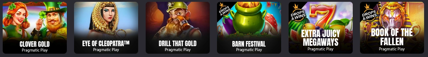 Donbet Casino online slots selection